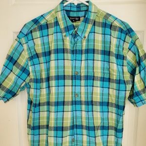 Button down, short sleeve